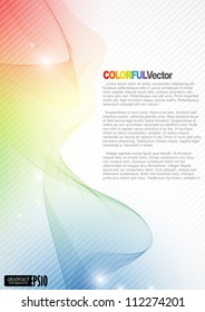 Abstract colorful background. Vector illustration. Eps 10.