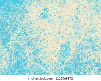 Abstract colorful background. Vector illustration of blue grunge texture.