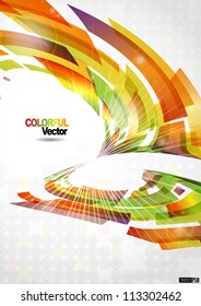 Abstract colorful background. Vector illustration. Eps 10.