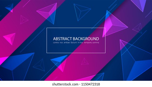 Abstract colorful background. Vector illustration