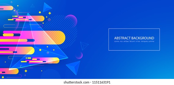Abstract colorful background. Vector illustration