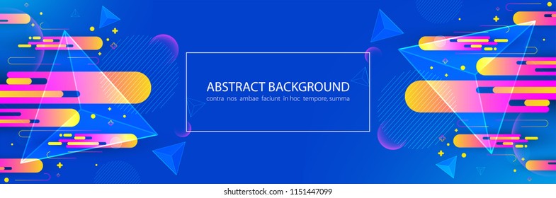 Abstract colorful background. Vector illustration