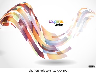 Abstract colorful background. Vector illustration. Eps 10.