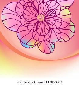 Abstract colorful background. Vector illustration