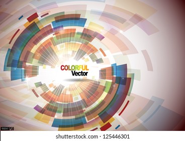 Abstract colorful background. Vector illustration. Eps 10.