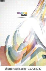 Abstract colorful background. Vector illustration. Eps 10.