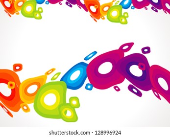 abstract colorful background vector illustration