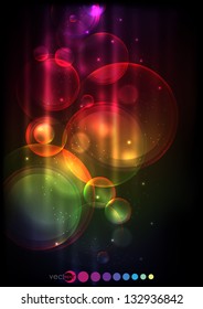Abstract colorful background. Vector illustration. Eps 10.
