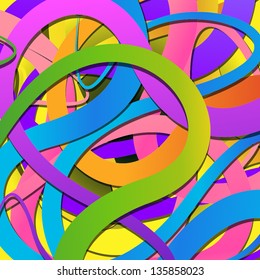Abstract Colorful Background - Vector Illustration, Graphic Design Editable For Your Design
