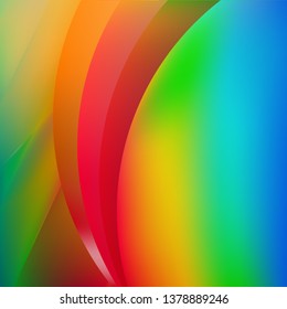 Abstract Colorful Background Vector Illustration
