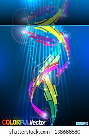 Abstract colorful background. Vector illustration. Eps 10.