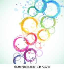 Abstract colorful background,  vector illustration