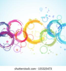 Abstract colorful background,  vector illustration