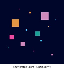 Abstract colorful background. Vector illustration