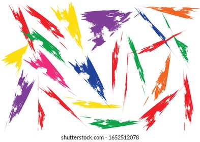 Fondo colorido abstracto, Ilustración vectorial