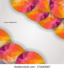 Abstract colorful background,  vector illustration