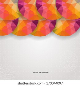 Abstract colorful background,  vector illustration