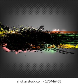 Abstract colorful background. Vector illustration. EPS 10.