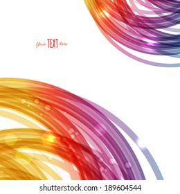 Abstract colorful background. Vector illustration for your business presentations. 