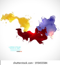 abstract colorful background, vector illustration