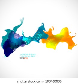 abstract colorful background, vector illustration