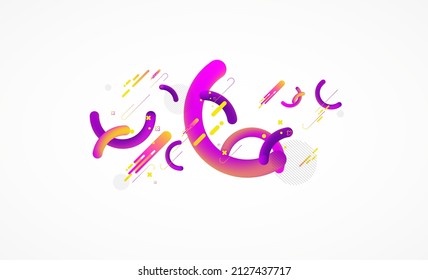 Abstract colorful background. Vector illustration