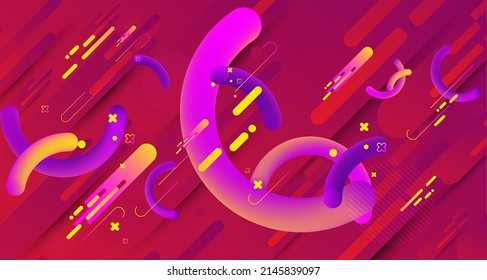 Abstract colorful background. Vector illustration