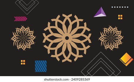 Resumen de fondo colorido. Ilustración vectorial. Se puede usar para publicidad, presentación.