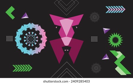 Abstract colorful background. Vector Illustration. Can be used for advertisingeting, presentation.