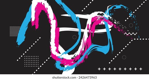  Fondo colorido abstracto. Ilustración vectorial para su diseño. Eps 10.