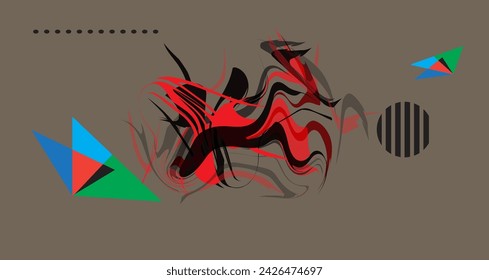 Abstract colorful background. Vector illustration for your design. Eps 10.