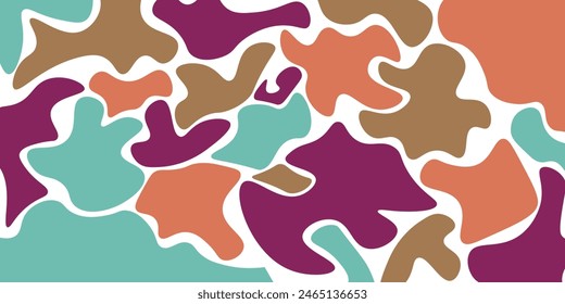 Abstract colorful background Vector illustration.