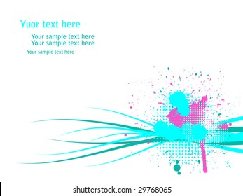 Abstract colorful background. Vector illustration.