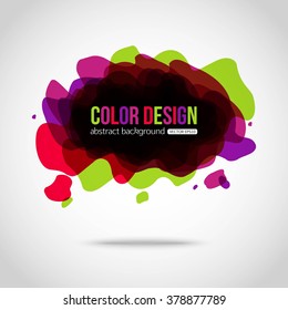 Abstract colorful background. Vector illustration