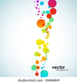 Abstract colorful background. Vector Illustration