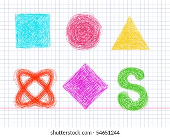 Abstract colorful background. Vector illustration.