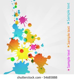 Abstract colorful background. Vector illustration.