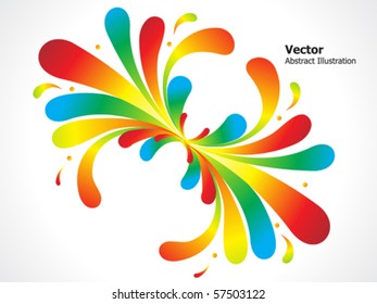 abstract colorful background vector illustration