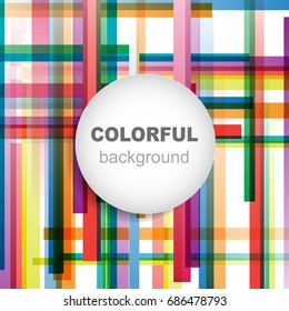 Abstract colorful background, Vector illustration