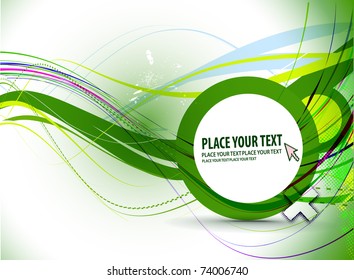 Abstract Colorful Background. Vector illustration