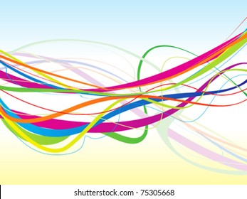 abstract colorful background vector illustration