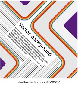 Abstract colorful background. Vector illustration.