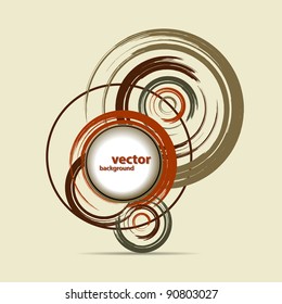 Abstract Colorful Background vector shapes.