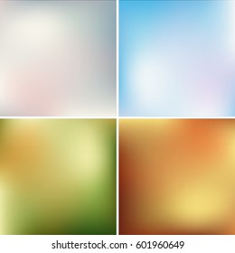 Abstract colorful background vector. Soft and smooth blend color.