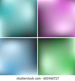 Abstract colorful background vector. Soft and smooth blend color.