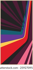 Abstract Colorful Background, Vector Template for Abstract Posters, Covers, Illustrations