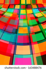 abstract colorful background, vertical banner