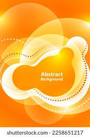 Abstract colorful background with vibes and circles. Composition of dynamic figures. Round shapes and circular design for wallpapers, banners, backgrounds or landing. Vector illustration.