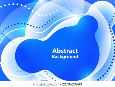 Abstract colorful background with vibes and circles. Composition of dynamic figures. Round shapes and circular design for wallpapers, banners, backgrounds or landing. Vector illustration.
