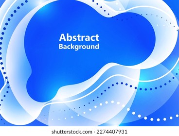 Abstract colorful background with vibes and circles. Composition of dynamic figures. Round shapes and circular design for wallpapers, banners, backgrounds or landing. Vector illustration.